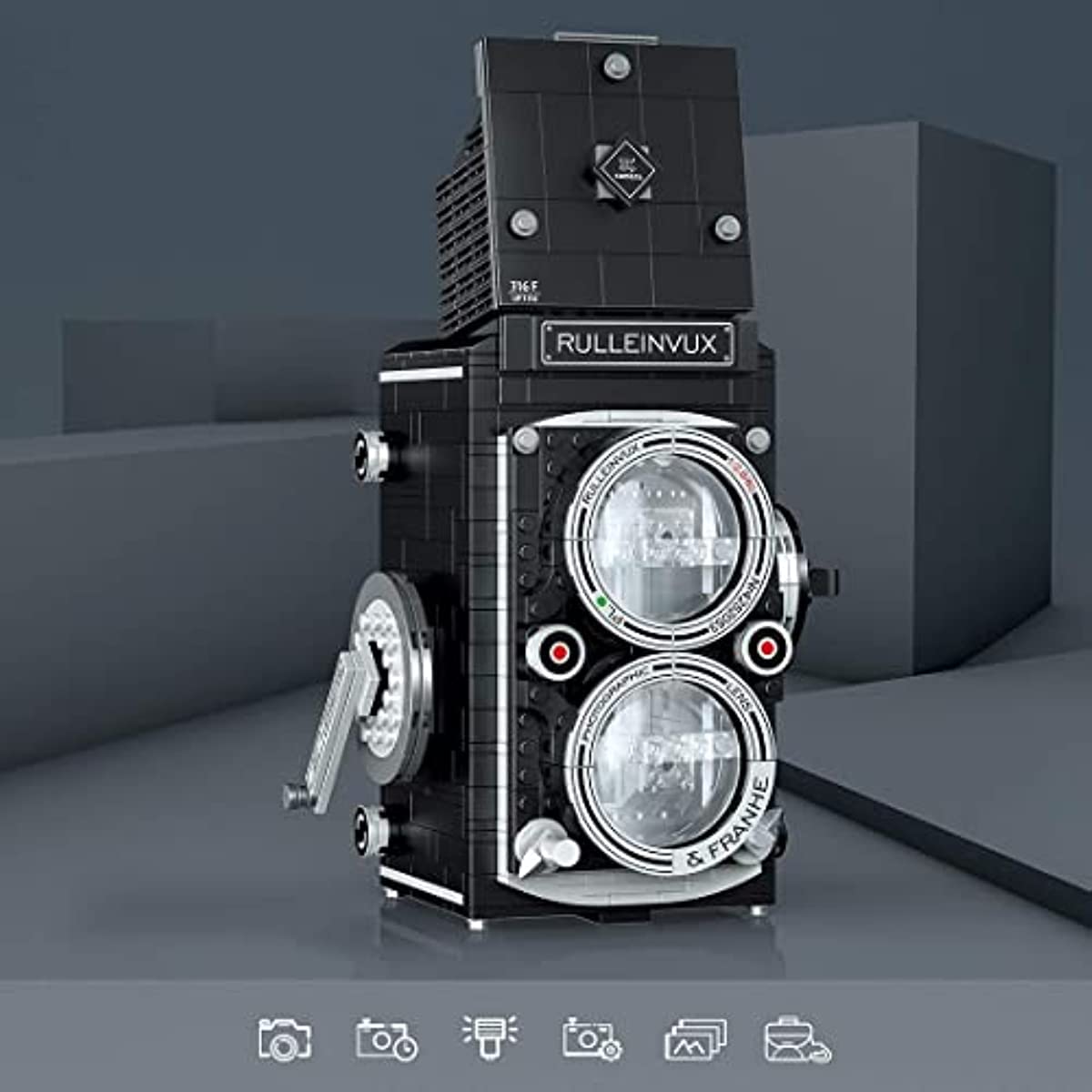 Игрушка строительные блоки JOMIOD Technik Creative Camera 622 элементов, фото №3
