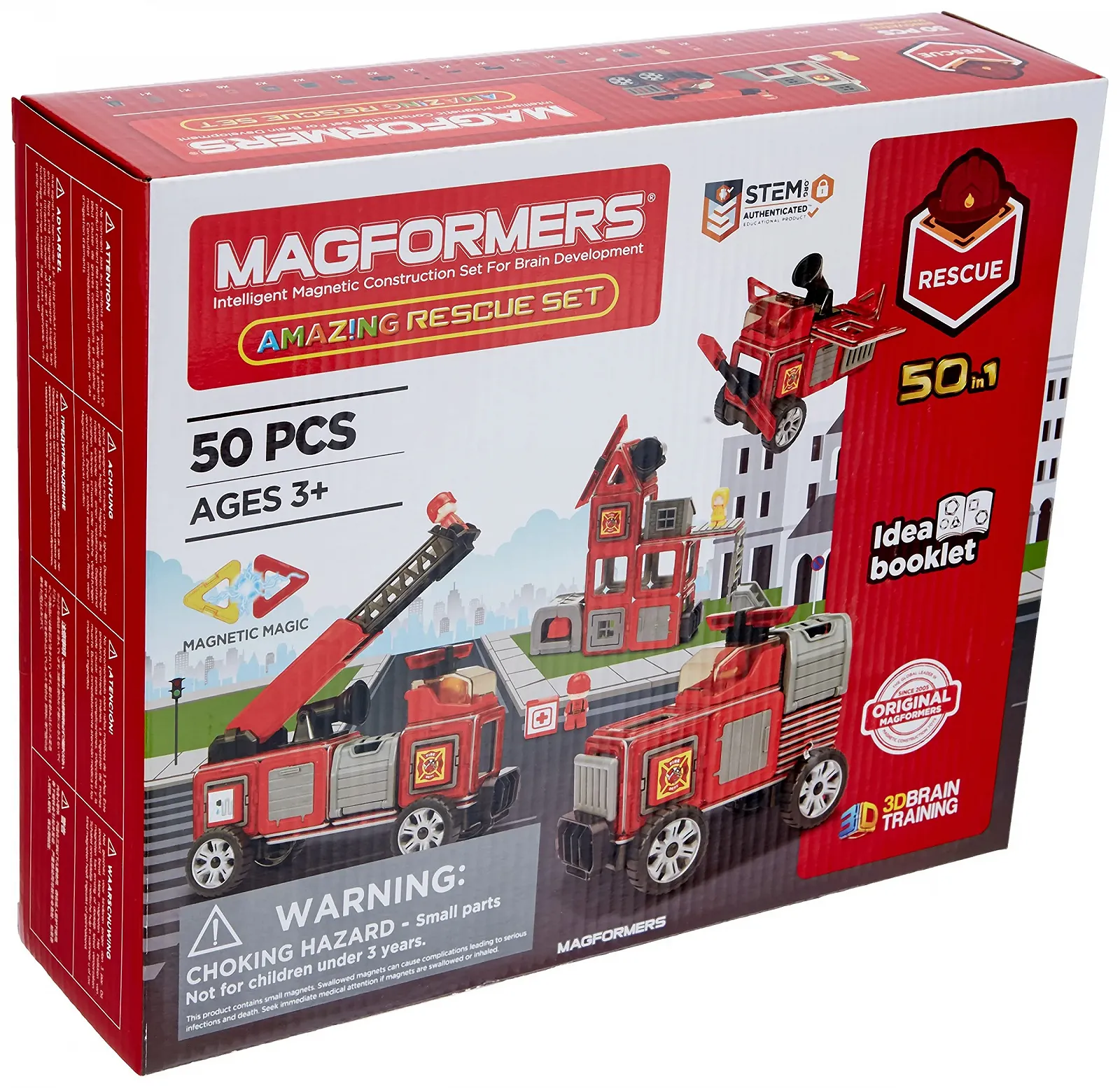 Конструктор Magformers Amazing Rescue Set 50 деталей, фото №1