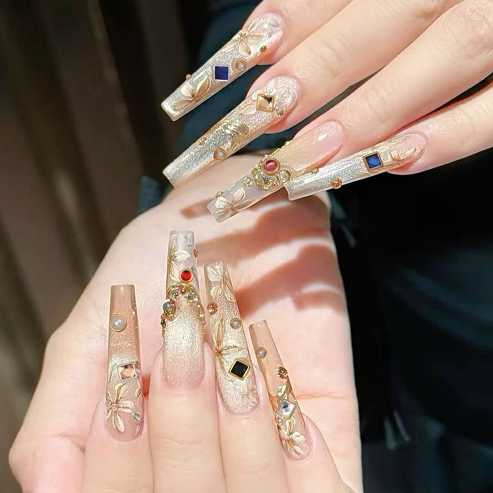 Квадратні/круглі намистини в стилі панк, фото №8