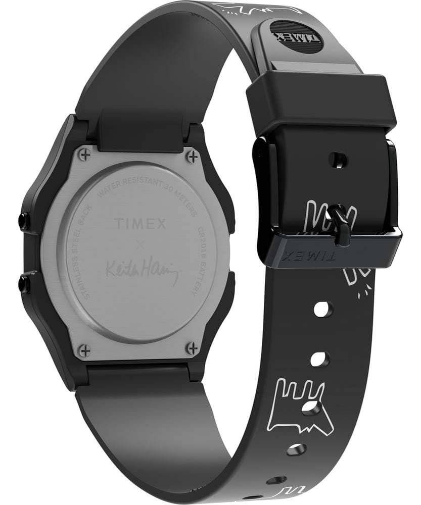 Годинник Timex Digital T80 x Keith Haring, чорний, фото №2