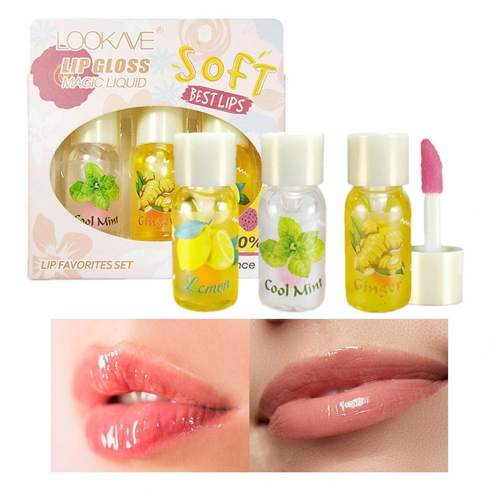 Блиск для губ Voiakiu Lip Plumper Shine, змінюючий колір, з імбиром, фото №8