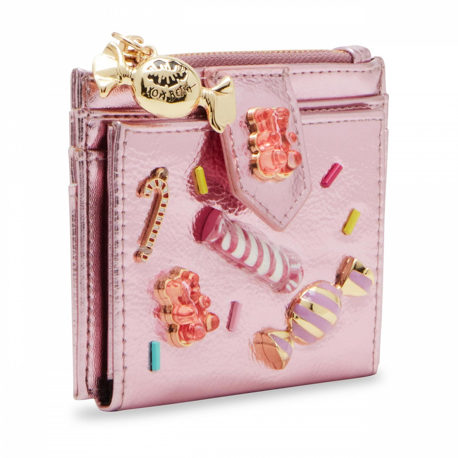 Бумажник бифолд Betsey Johnson Candy Розовый, One Size, фото №2