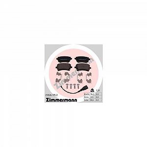 Комплект тормозных колодок дискового тормоза ZIMMERMANN 23326.175.2 для VAG задний мост - Фото 1