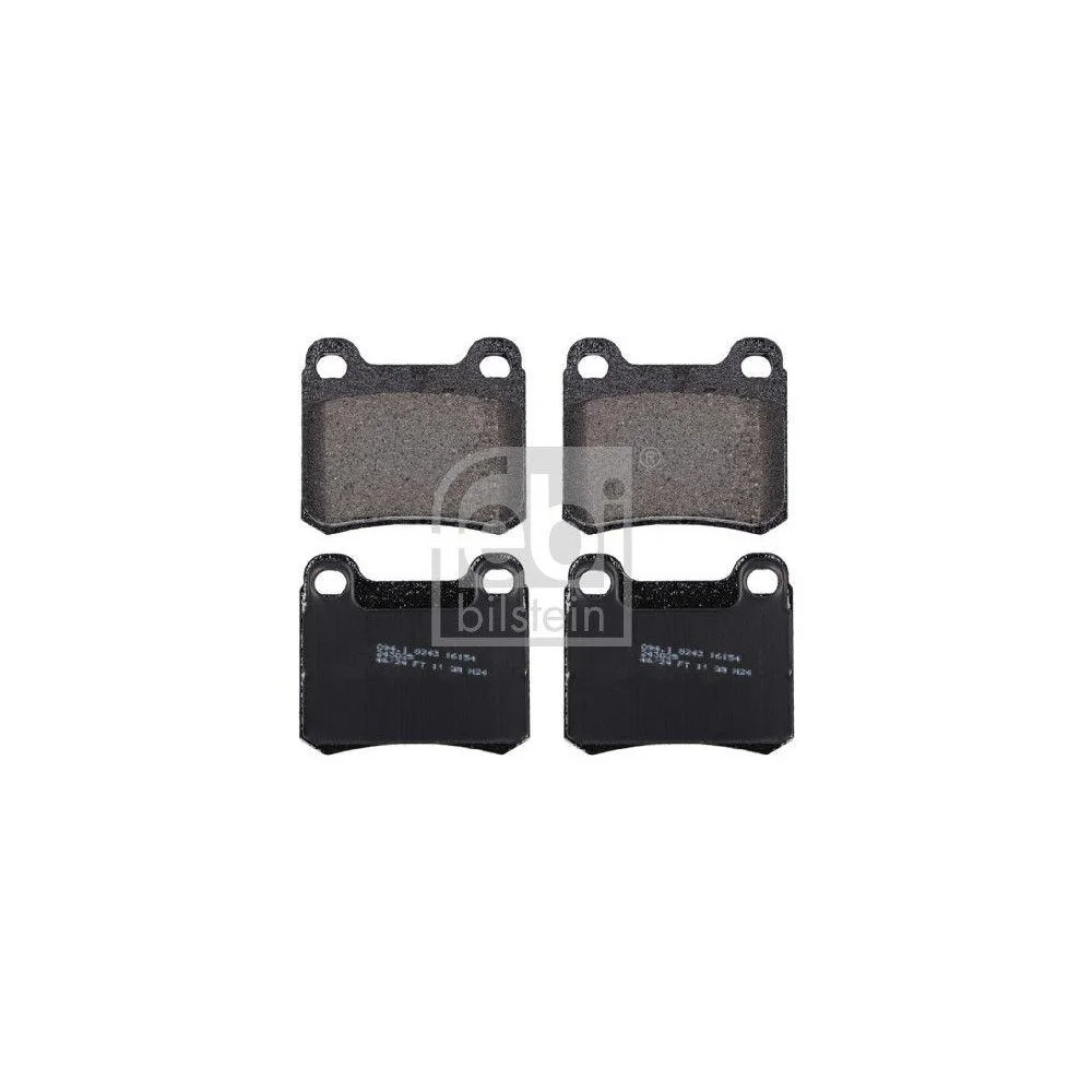 Комплект тормозных колодок, дисковый тормоз FEBI BILSTEIN 16154 для MERCEDES-BENZ, фото №2