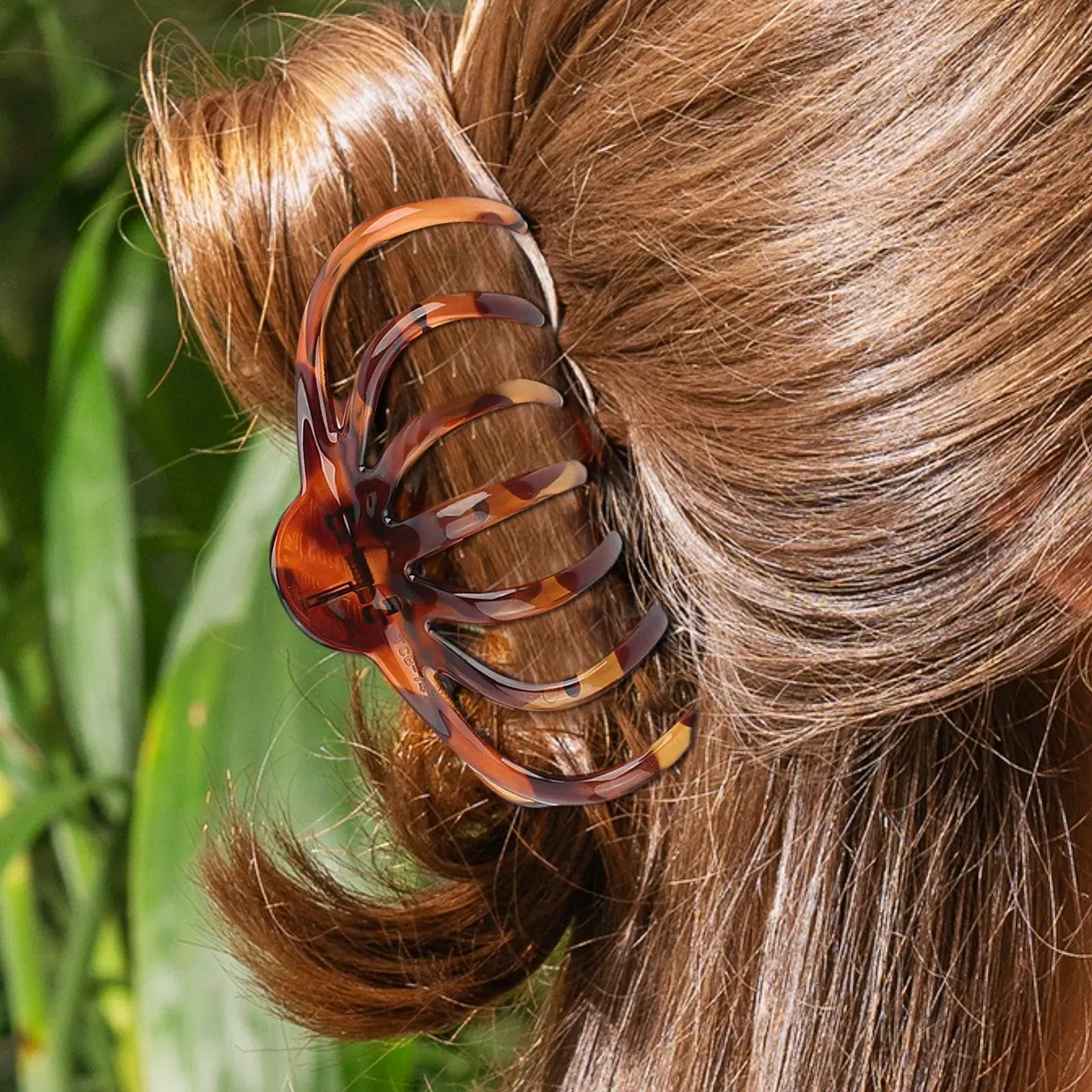 Великі Заколки для Волосся - Заколка-Краб Восьминіг Леопардова, фото №3 Великі Заколки для Волосся - Заколка-Краб Восьминіг Леопардова, фото №3