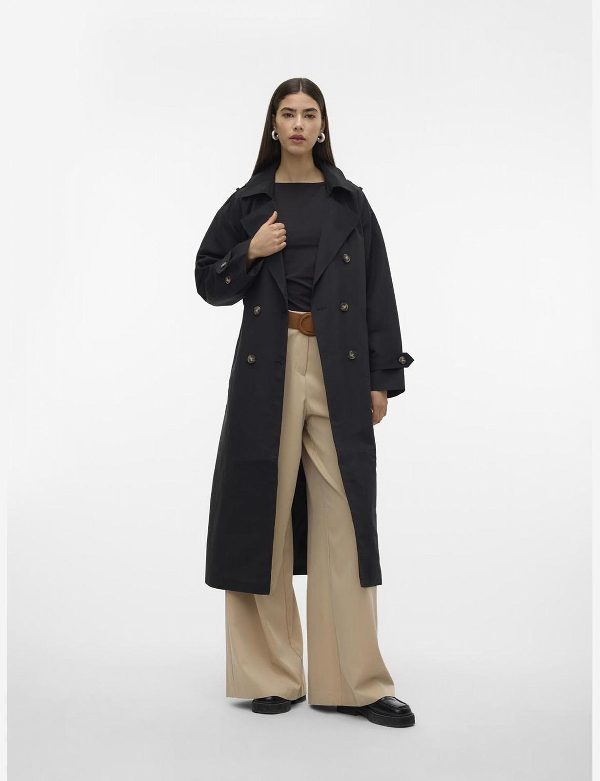 Тренчкот VERO MODA Vmchloe Long Trenchcoat Noos Женский, фото №3 Тренчкот VERO MODA Vmchloe Long Trenchcoat Noos Женский, фото №3
