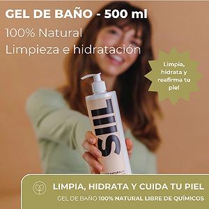 Натуральний гель для душу SIIL Очищувальний та зволожувальний Для чутливої шкіри 500 мл synthetic.ua - Фото 1