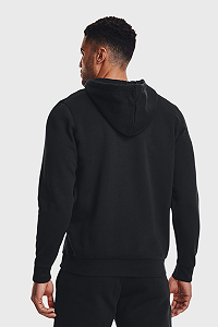 Худи Under Armour Essential Fleece FZ Hood 1373881-001 M synthetic.ua - Фото 1