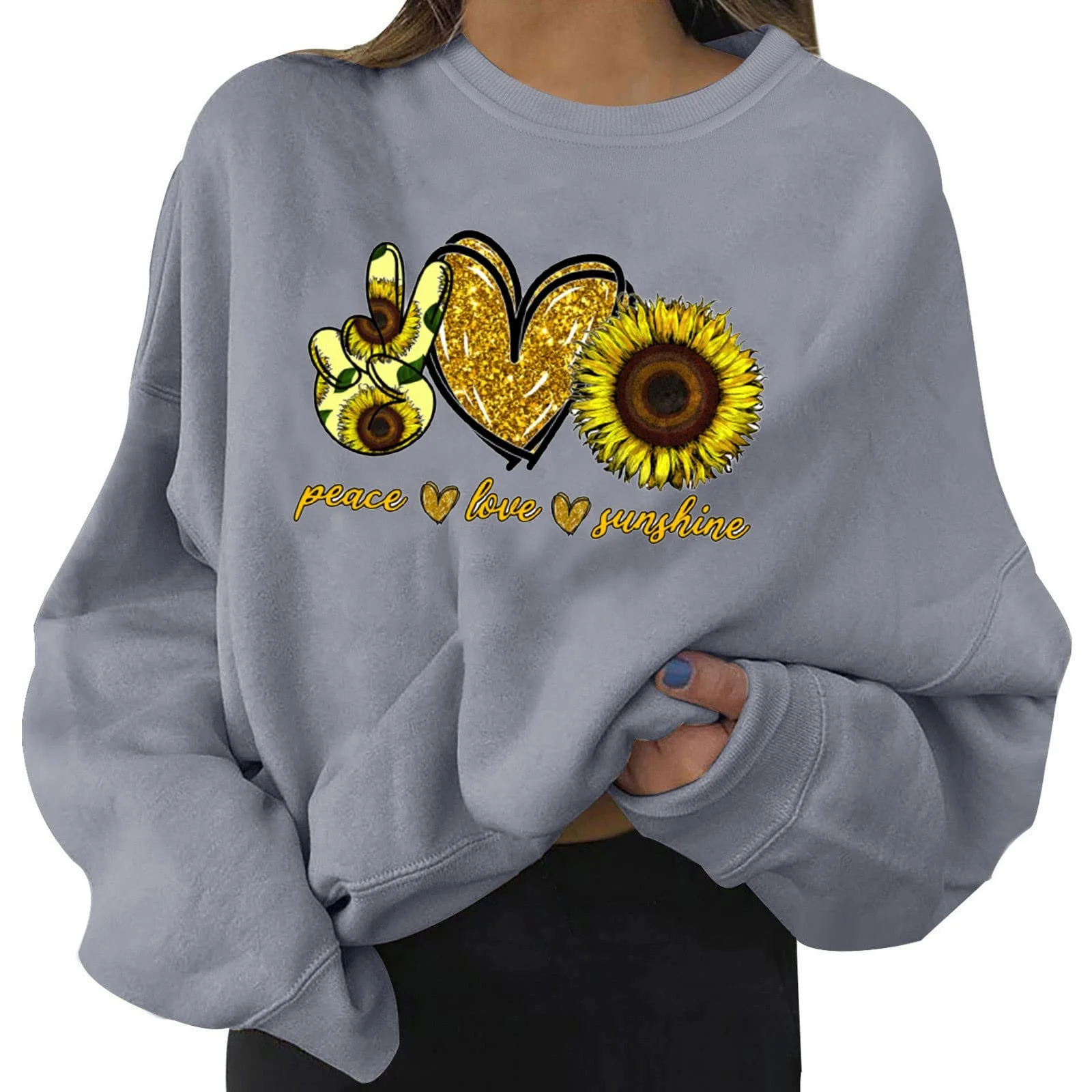 Женское худи с капюшоном с мультяшным принтом, фото №1