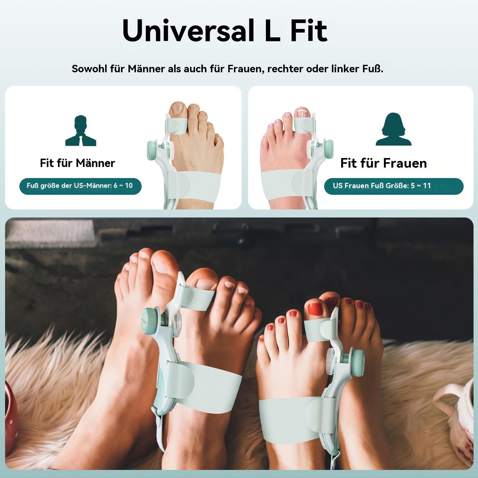 Шина для корекції Hallux Valgus EliaValth Регульований коректор кісточки з поворотним регулятором, фото №7 Шина для корекції Hallux Valgus EliaValth Регульований коректор кісточки з поворотним регулятором, фото №7