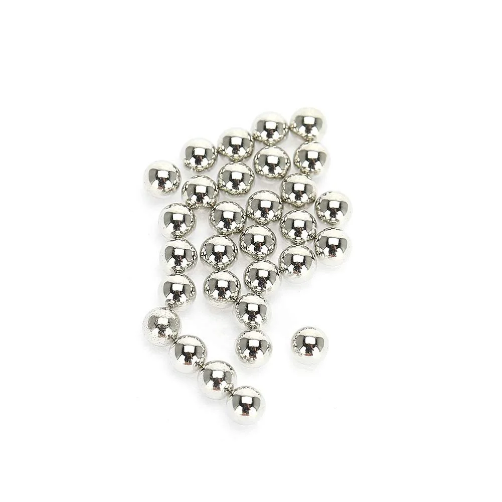 Украшения для ногтей 4 цвета Шарики стальные 0.5 мм 3.0 мм Аксессуары для маникюра Шарики стальные мини для дизайна ногтей Золотой Серебряный Розовый, фото №9