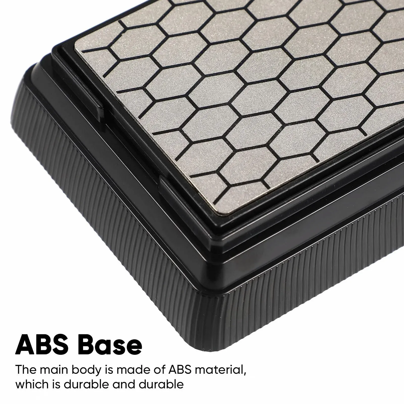 Точило для ножів алмазне двостороннє з нековзною основою, фото №5