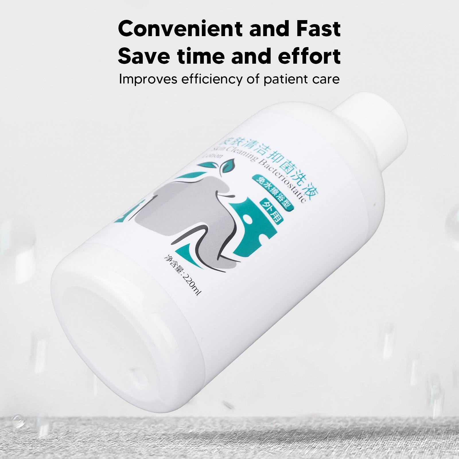 Гель для душу Flush-free безводний портативний для літніх людей та кемпінгу 220 мл, фото №3