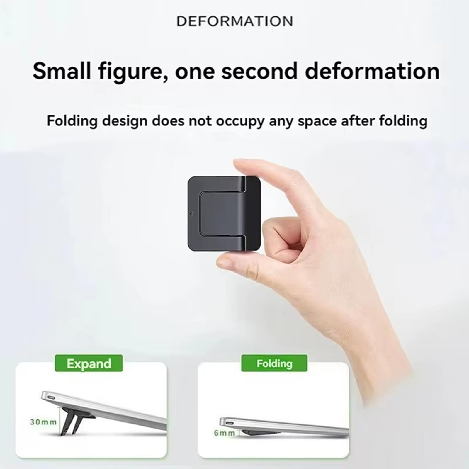 Складная подставка для ноутбука Портативный держатель для ноутбука Регулируемая охлаждающая подставка для планшета Термостойкая подставка, 2 шт, фото №3 Складная подставка для ноутбука Портативный держатель для ноутбука Регулируемая охлаждающая подставка для планшета Термостойкая подставка, 2 шт, фото №3