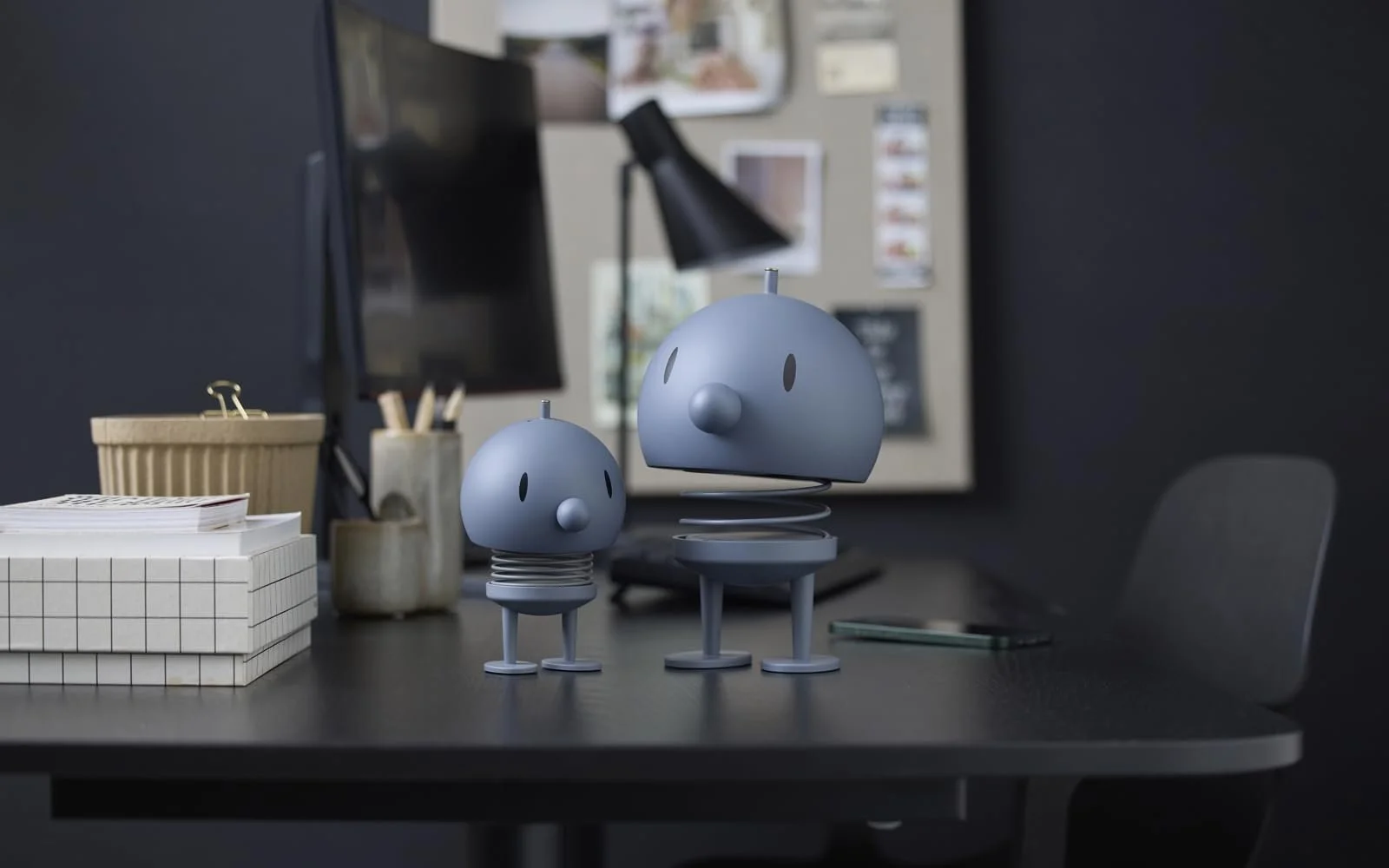 Настільна лампа Hoptimist Lamp LED сенсорна бездротова акумуляторна з регулюванням яскравості Danish Design 10 x 10 x 15 см L Sky, фото №3