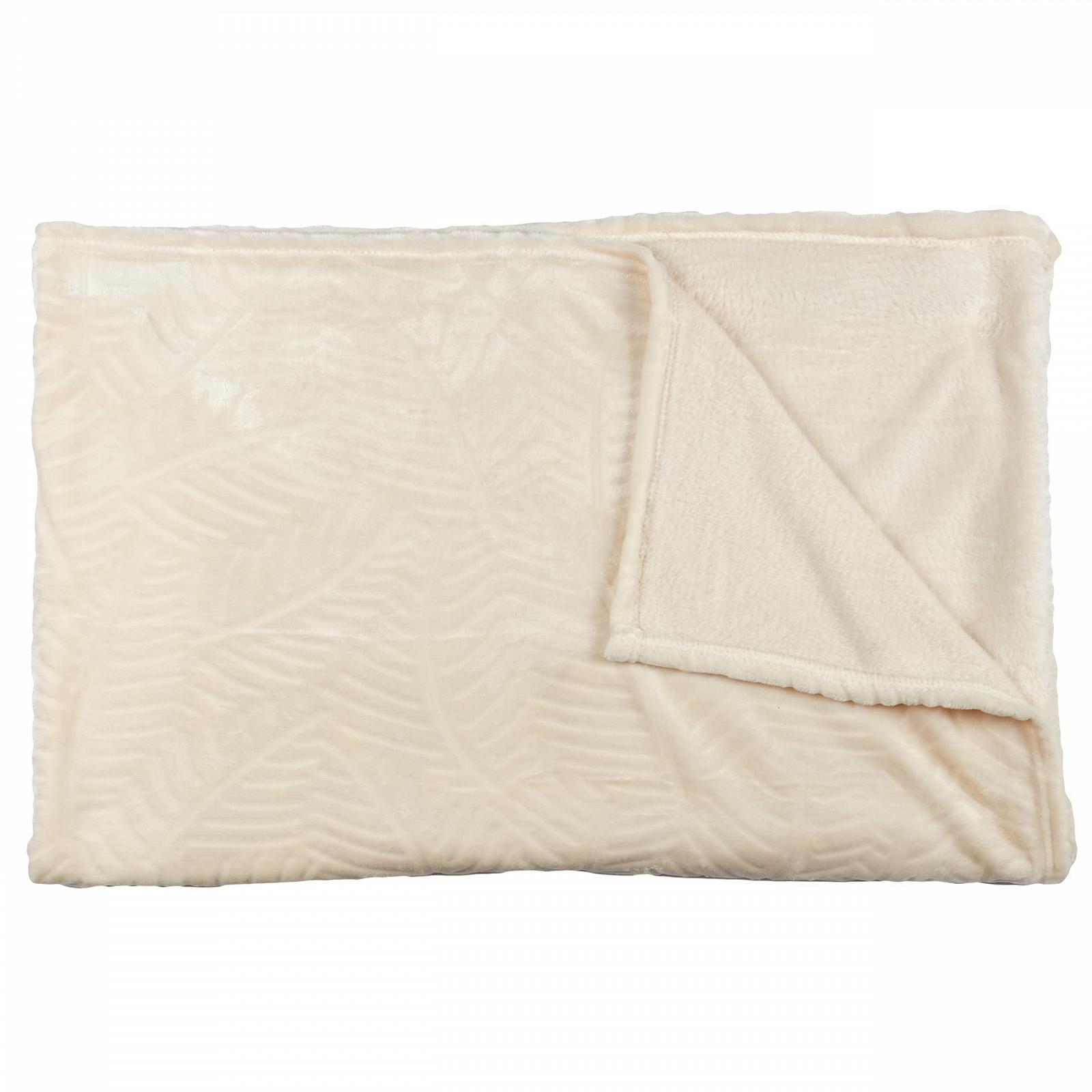 Плед HOME DECO FACTORY Cuddly Blanket Бежевый кремовый XXL, Флисовый плед с тисненым узором, Покрывало на кровать, Пушистый плед на диван (200 x 150 см), фото №1 Плед HOME DECO FACTORY Cuddly Blanket Бежевый кремовый XXL, Флисовый плед с тисненым узором, Покрывало на кровать, Пушистый плед на диван (200 x 150 см), фото №1