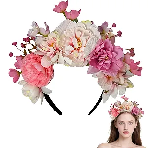 Обруч Цветы - Фото 1