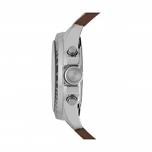 Часы Мужские FOSSIL Decker Кварцевый Хронограф Кожаный Ремешок synthetic.ua - Фото 1