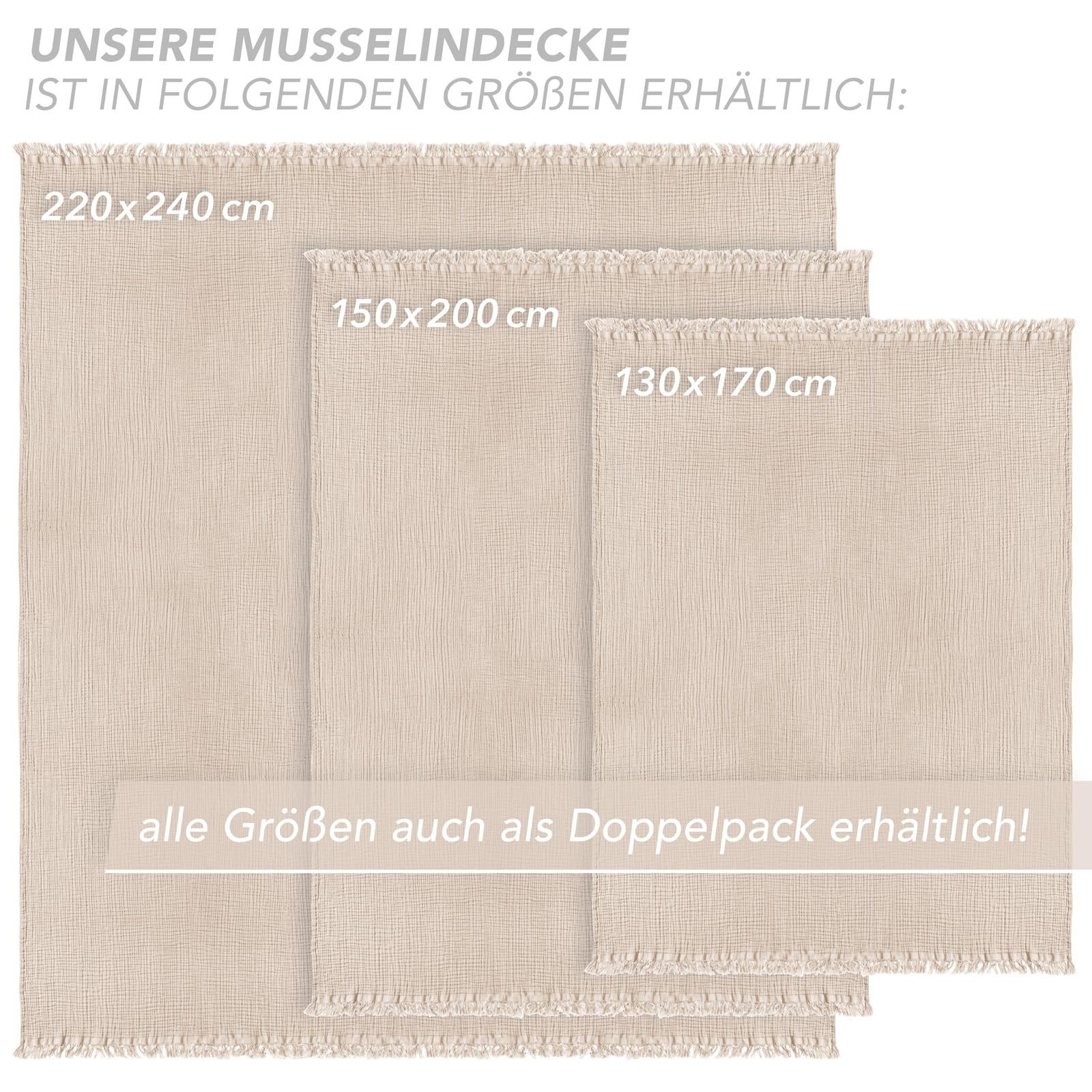 Плед Muslin Pure Label 220 x 240 см, сертифицировано Oeko-Tex, 100% хлопок, муслиновое Плед для дома и уюта для дивана и кушетки в XXL, цвет: бежевый, фото №7 Плед Muslin Pure Label 220 x 240 см, сертифицировано Oeko-Tex, 100% хлопок, муслиновое Плед для дома и уюта для дивана и кушетки в XXL, цвет: бежевый, фото №7