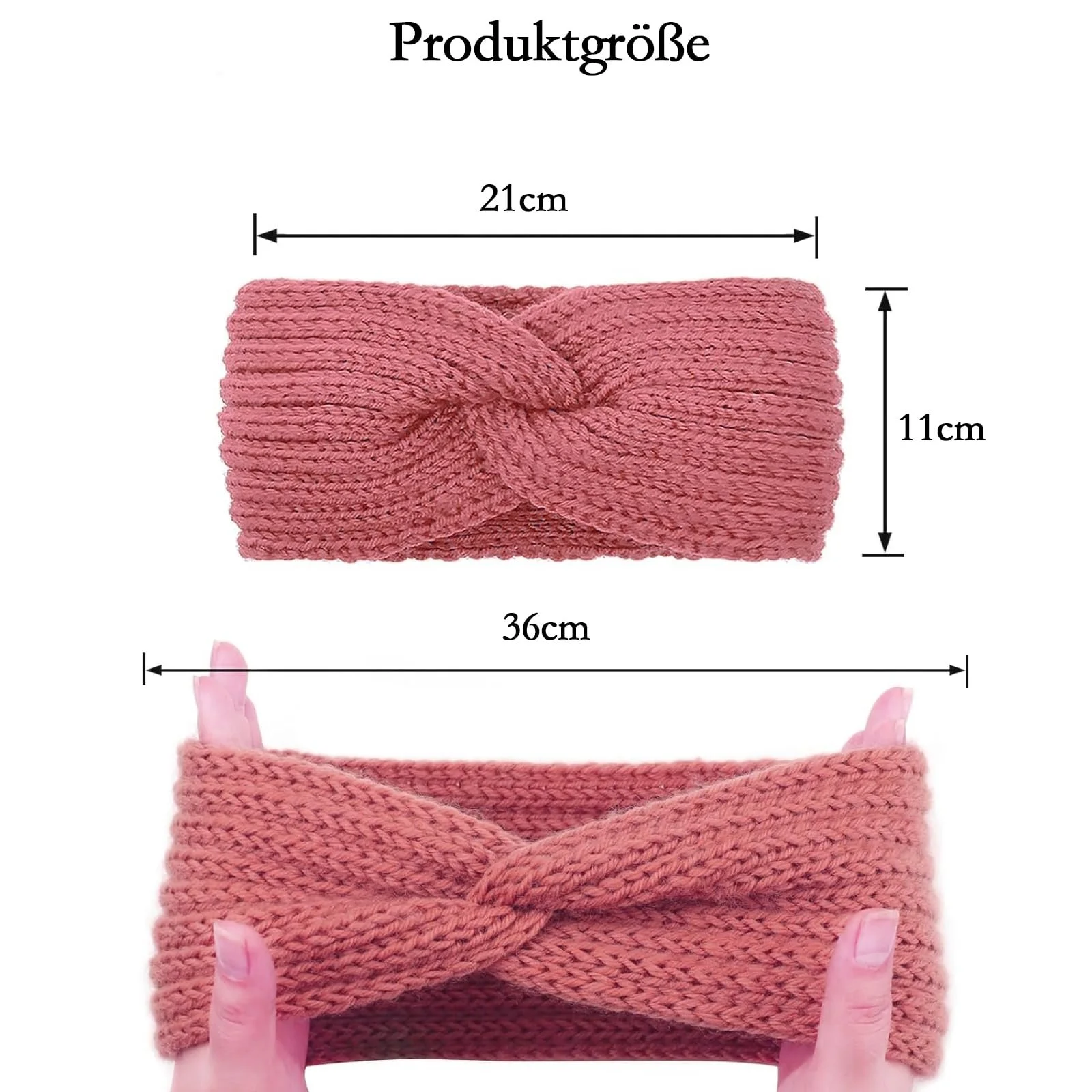 Пов'язка на голову в'язана Smartelf Набір 3 шт., фото №2 Пов'язка на голову в'язана Smartelf Набір 3 шт., фото №2