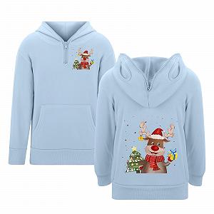 Свитшот Generisch Рождественский Спортивный Рождественская Толстовка с Карманами и Шнурком Куртка Хлопковая Основная Теплая Зимняя Куртка Смешная Спортивная Куртка Флисовая Куртка для Мальчиков - Фото 1