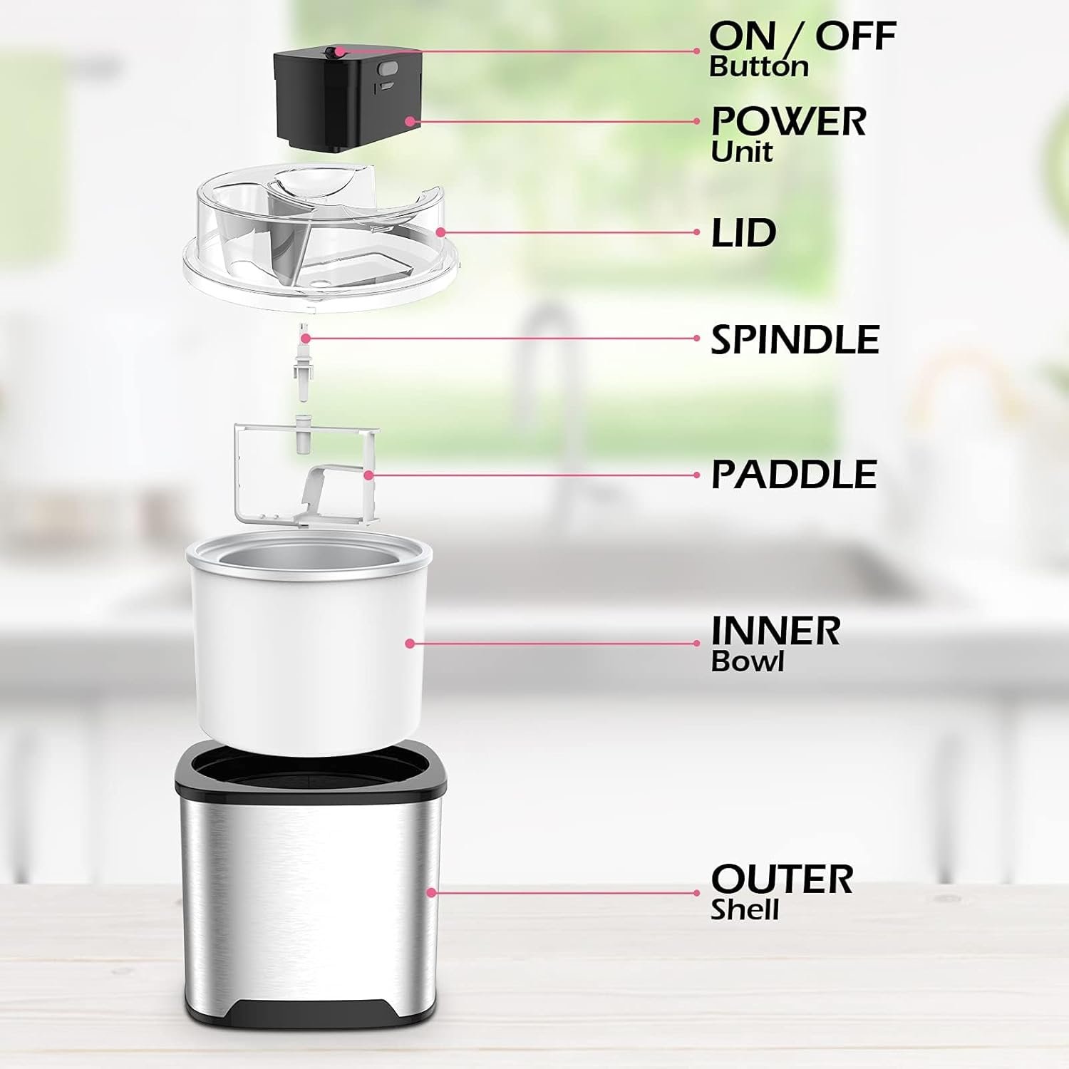 Морожениця Vpcok SU-580, фото №2 Морожениця Vpcok SU-580, фото №2