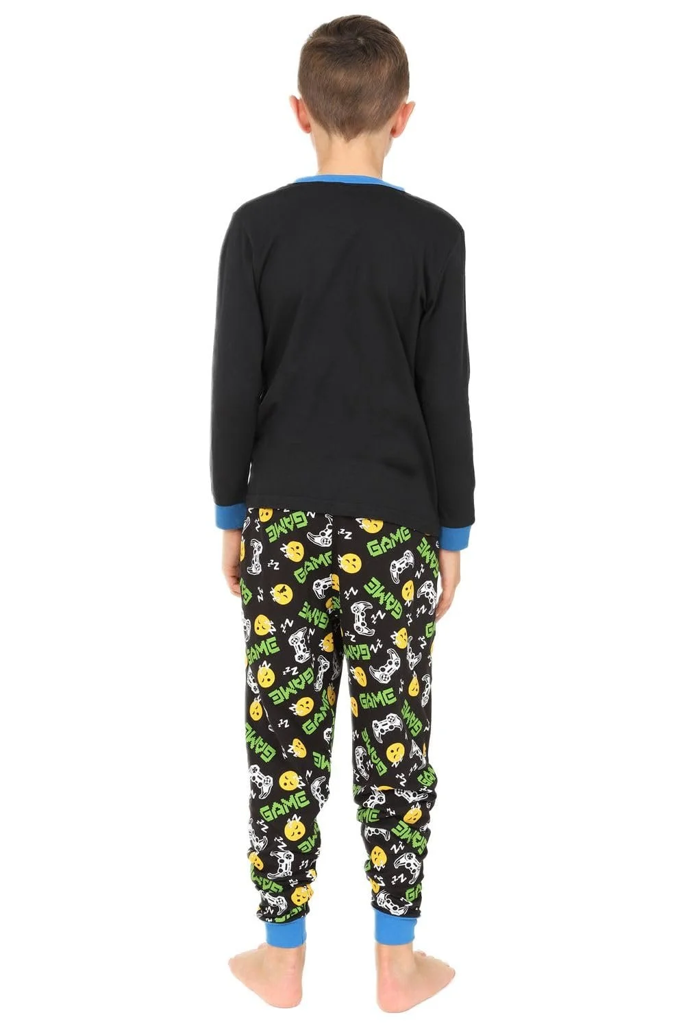 Піжама для хлопчиків Eat Game Sleep Controller Чорний, фото №3