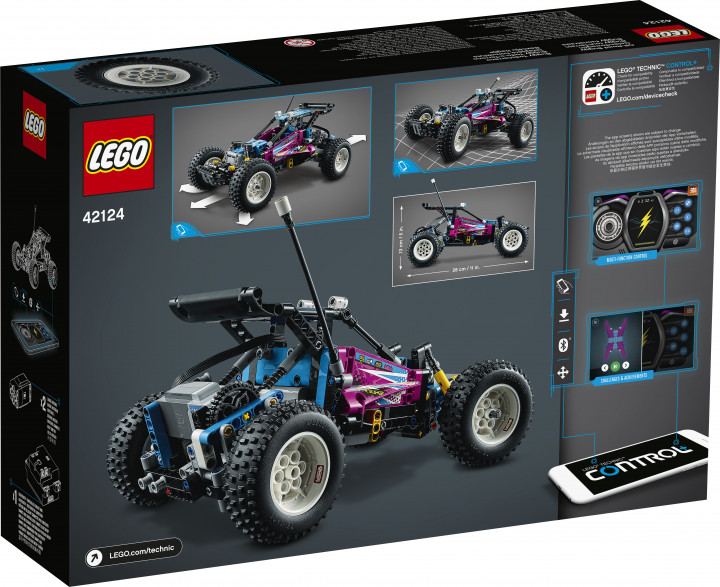 Детский конструктор LEGO Конструктор Багги для бездорожья 42124, фото №2