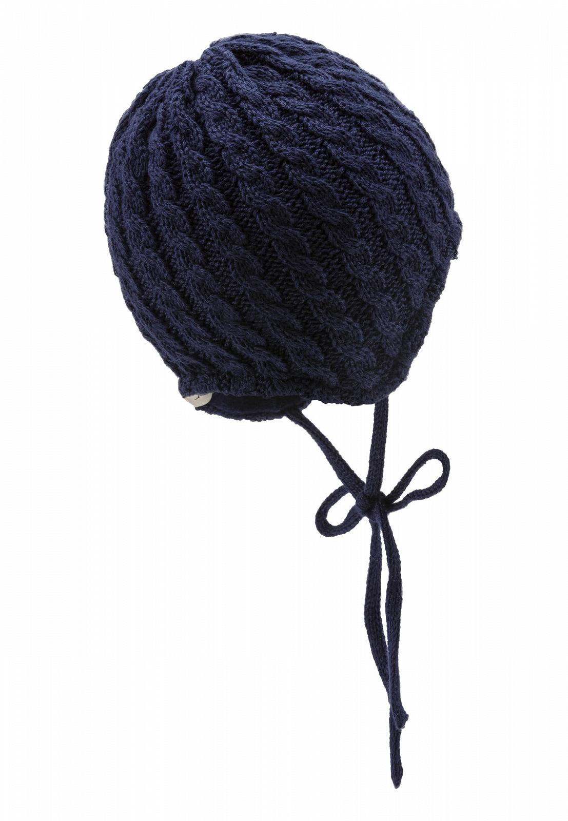 Вязаная шапка с манжетом Sterntaler Классическая детская хлопковая, фото №2 Вязаная шапка с манжетом Sterntaler Классическая детская хлопковая, фото №2