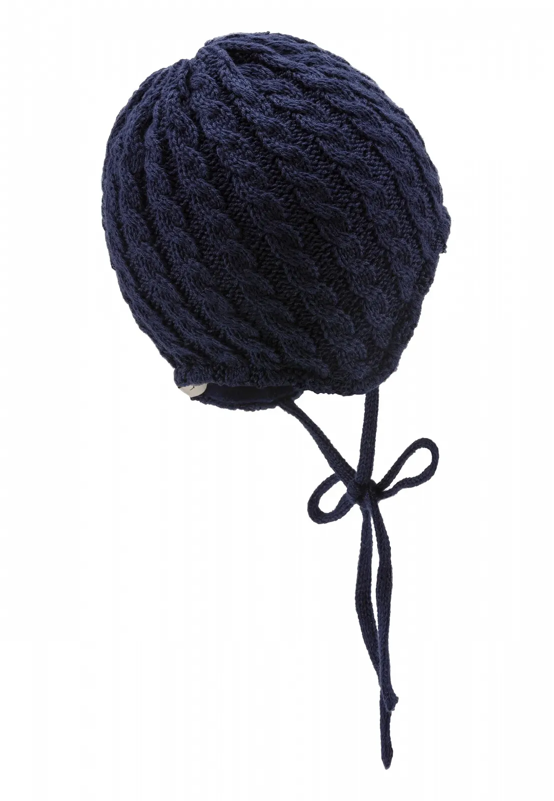 Вязаная шапка с манжетом Sterntaler Классическая детская хлопковая, фото №2