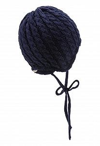 Вязаная шапка с манжетом Sterntaler Классическая детская хлопковая synthetic.ua - Фото 1