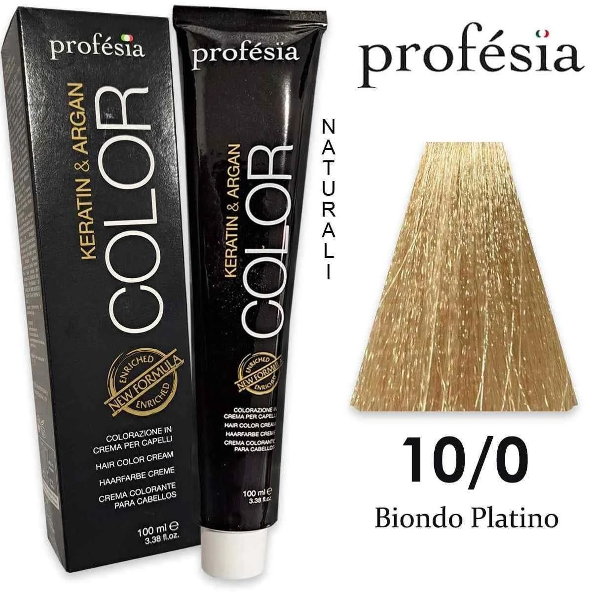 Фарба для волосся Profesia Color Permanent Professional Platinum Blonde 10/0, фото №2