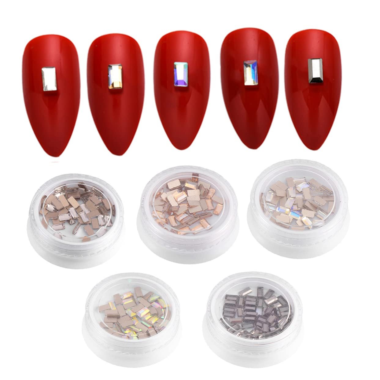 Стразы для ногтей, 3 шт., фото №9 Стразы для ногтей, 3 шт., фото №9