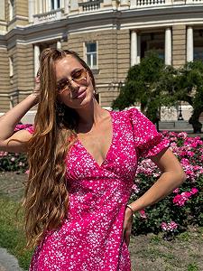 Сукня Reload Linda рожевий synthetic.ua - Фото 1