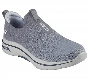 Кросівки Skechers Go Walk Arch Fit Linear Axis 2.0 - Фото 1