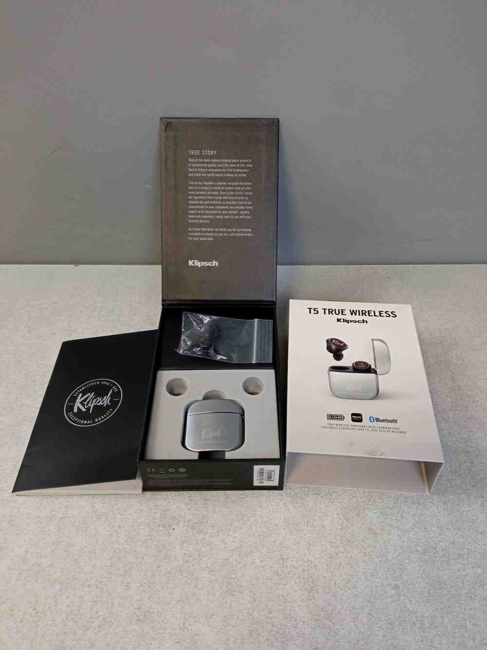 Наушники и Bluetooth-гарнитуры Klipsch T5 True Wireless Black, фото №1