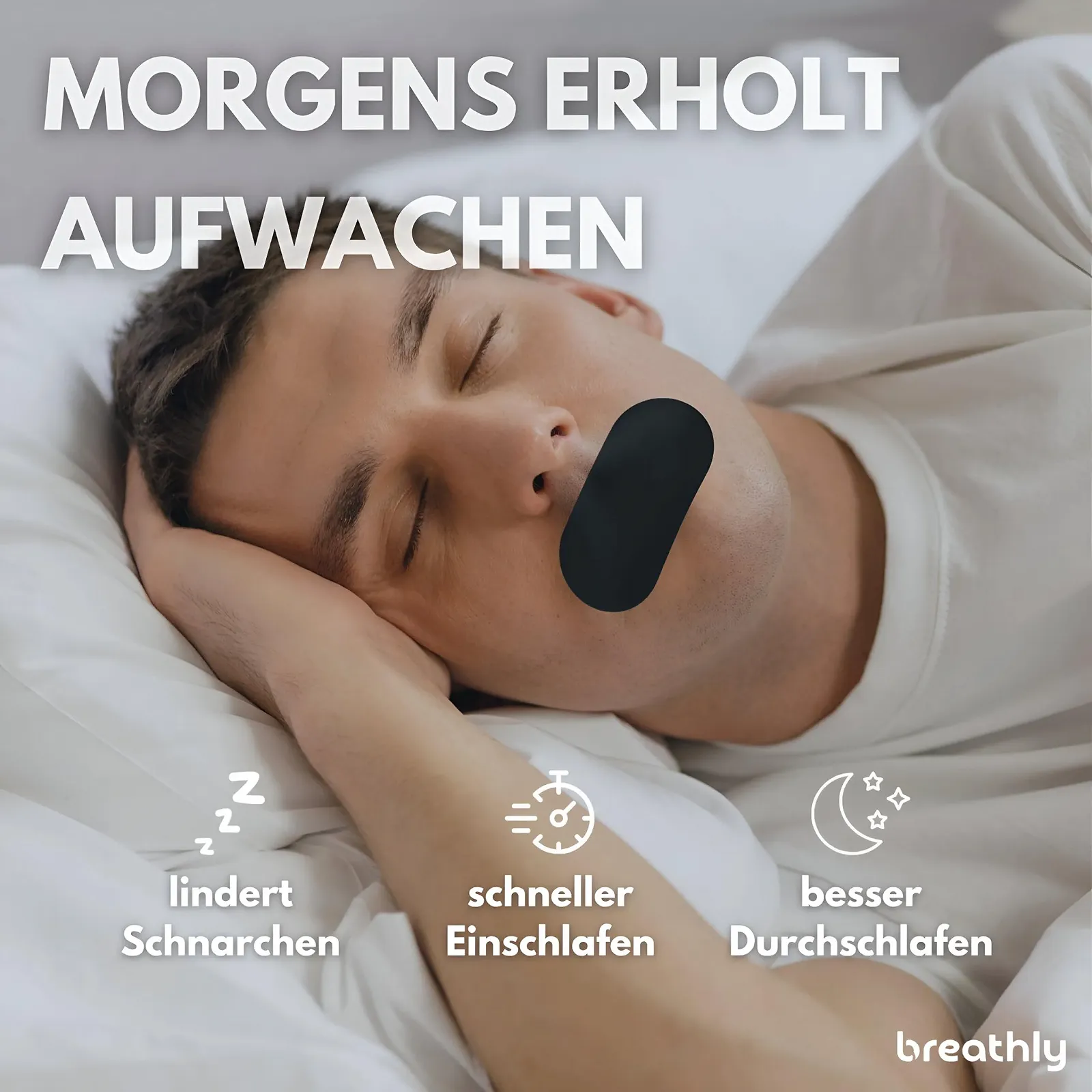 Пластыри для рта Упаковка 60 шт., фото №3