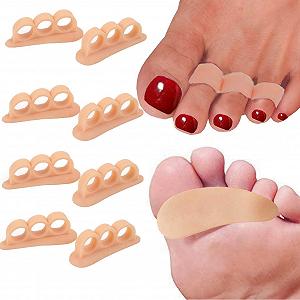 Коректор для пальців ніг Reign, гелевий, 3 петлі, 8 шт - Фото 1