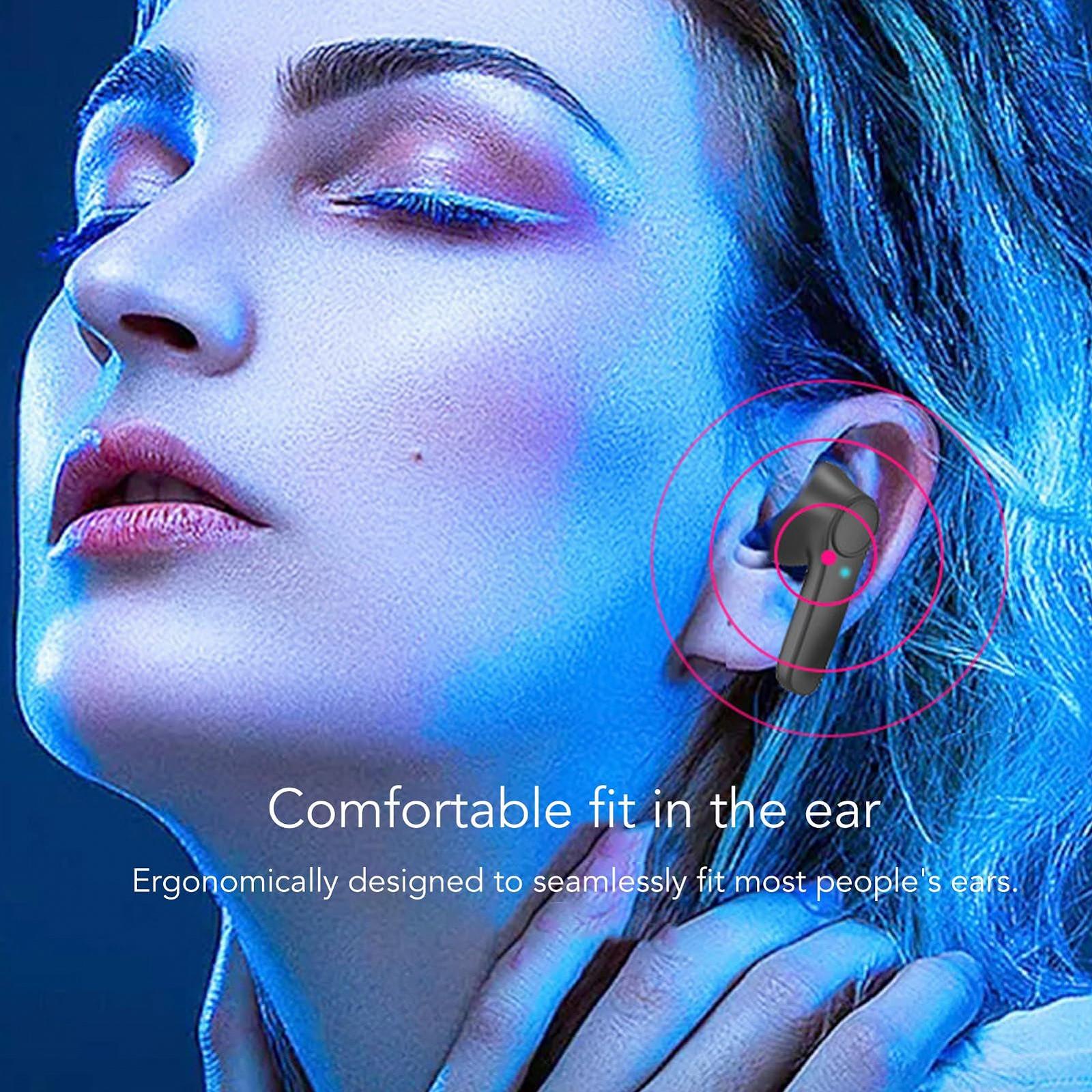 Наушники-переводчики, Портативные B11, Bluetooth ENC с шумоподавлением и зарядным кейсом, фото №8