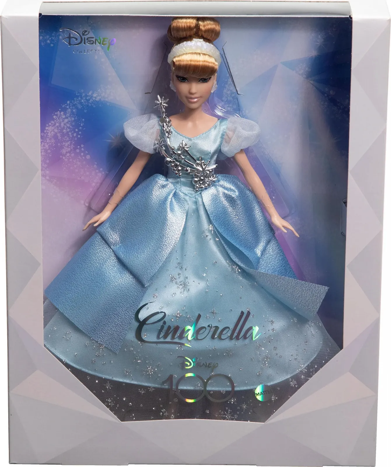 Кукла Mattel Disney Золушка Коллекционная 100-летие Disney HLX60, фото №6