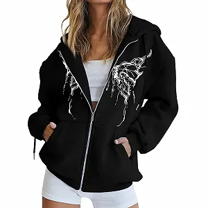 Женская Толстовка на Молнии 2024 - Фото 1