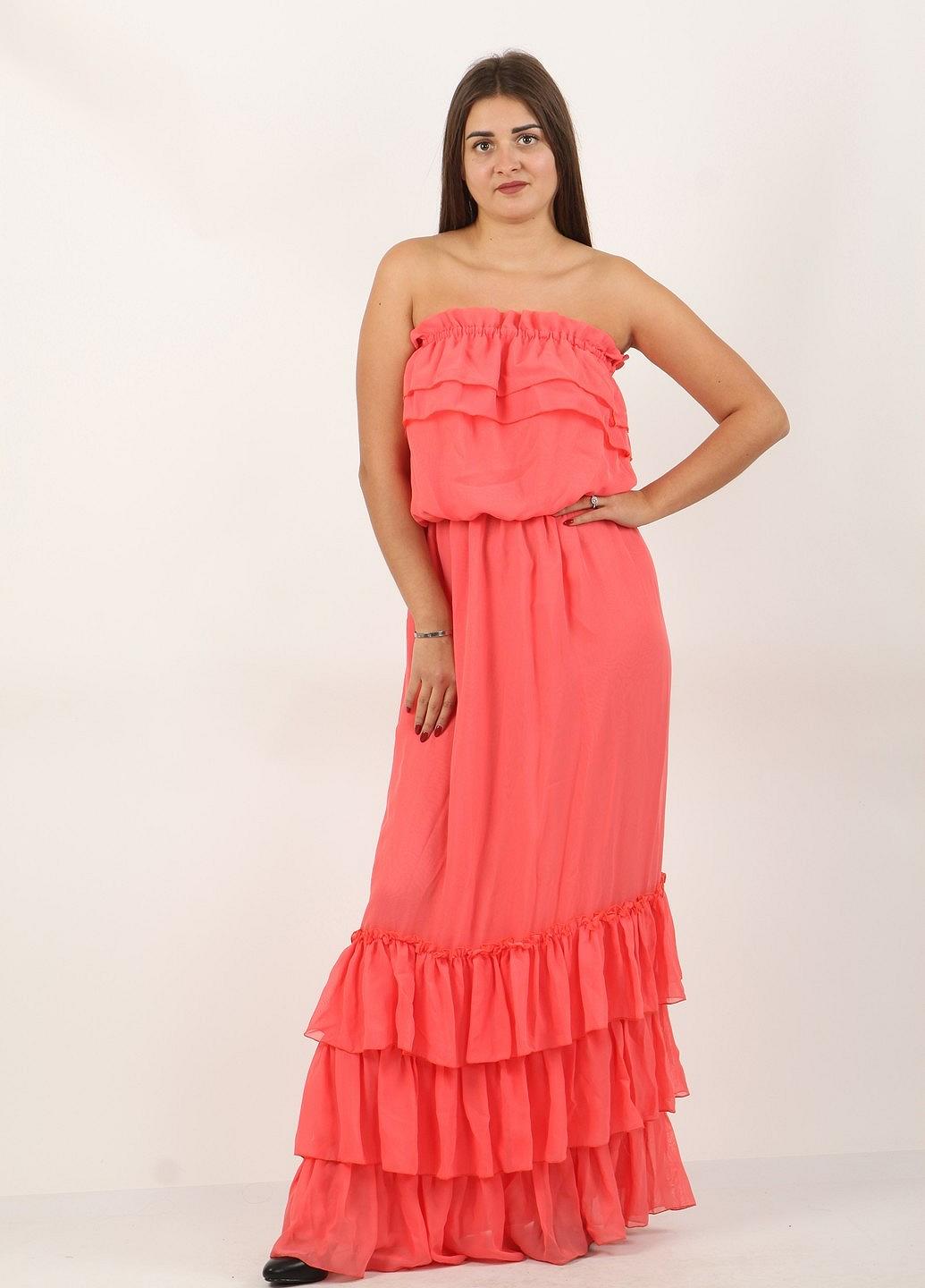 Платье Enna Levoni S Коралловый (ND-926-7-Coral), фото №1