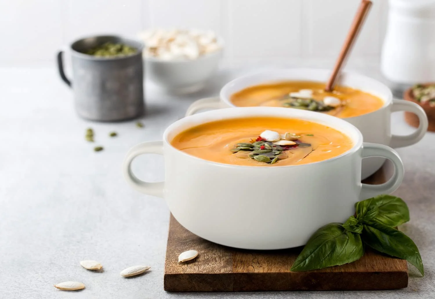 Миски для запекания Kook 4 шт. керамические с ручками 20 унций Белый, фото №2