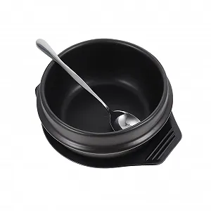Кастрюля Mobestech для бибимбапа керамическая с крышкой для индукции 1 набор - Фото 1