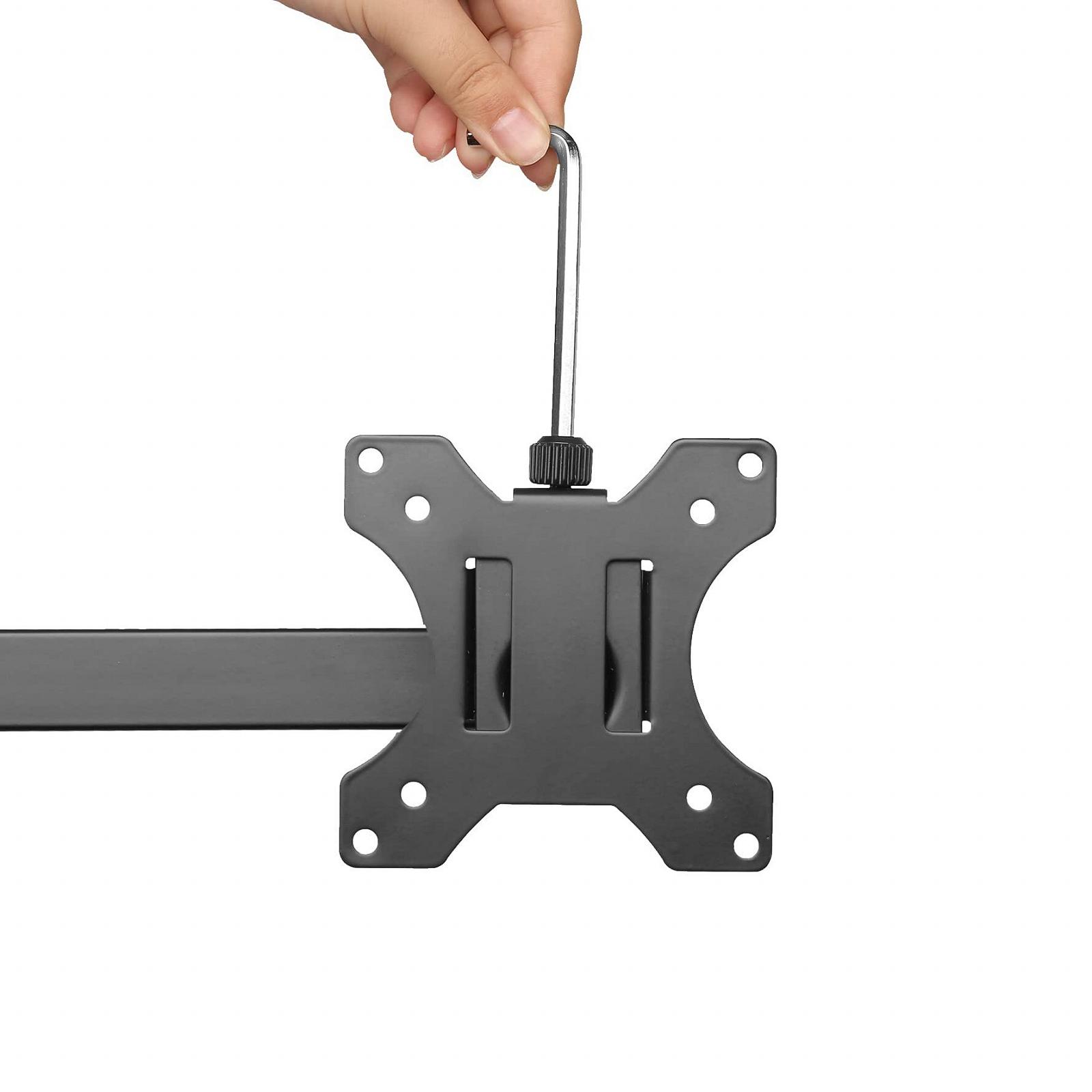 Повний рух Настільне кріплення (затискач) Newstar FPMA-D550NOTEBOOK для екрану монітора 10-27" і ноутбука, регульована висота - Чорний, фото №9 Повний рух Настільне кріплення (затискач) Newstar FPMA-D550NOTEBOOK для екрану монітора 10-27" і ноутбука, регульована висота - Чорний, фото №9