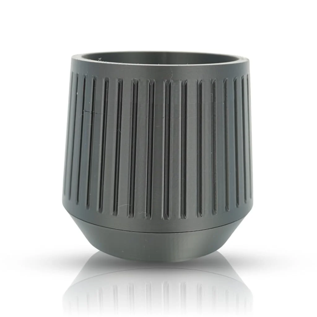 Підвісний кошик сучасний з невидимим підвісом регульований за висотою зі знімним піддоном Black Small, фото №1