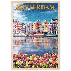 Купить Пазл MyPuzzle Special Collection by Havana Puzzle Company Amsterdam, Netherlands - City of Canals 500 деталей - Фото 1 Пазл MyPuzzle Special Collection by Havana Puzzle Company Amsterdam, Netherlands - City of Canals 500 деталей - Фото 1