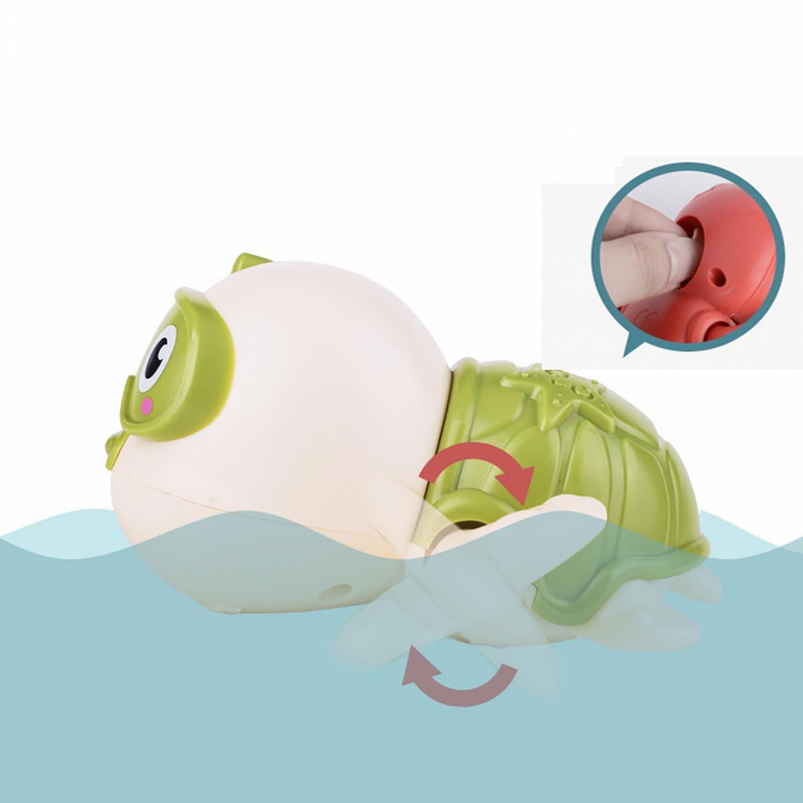 Игрушка для ванны плавающая черепаха интерактивная, фото №6