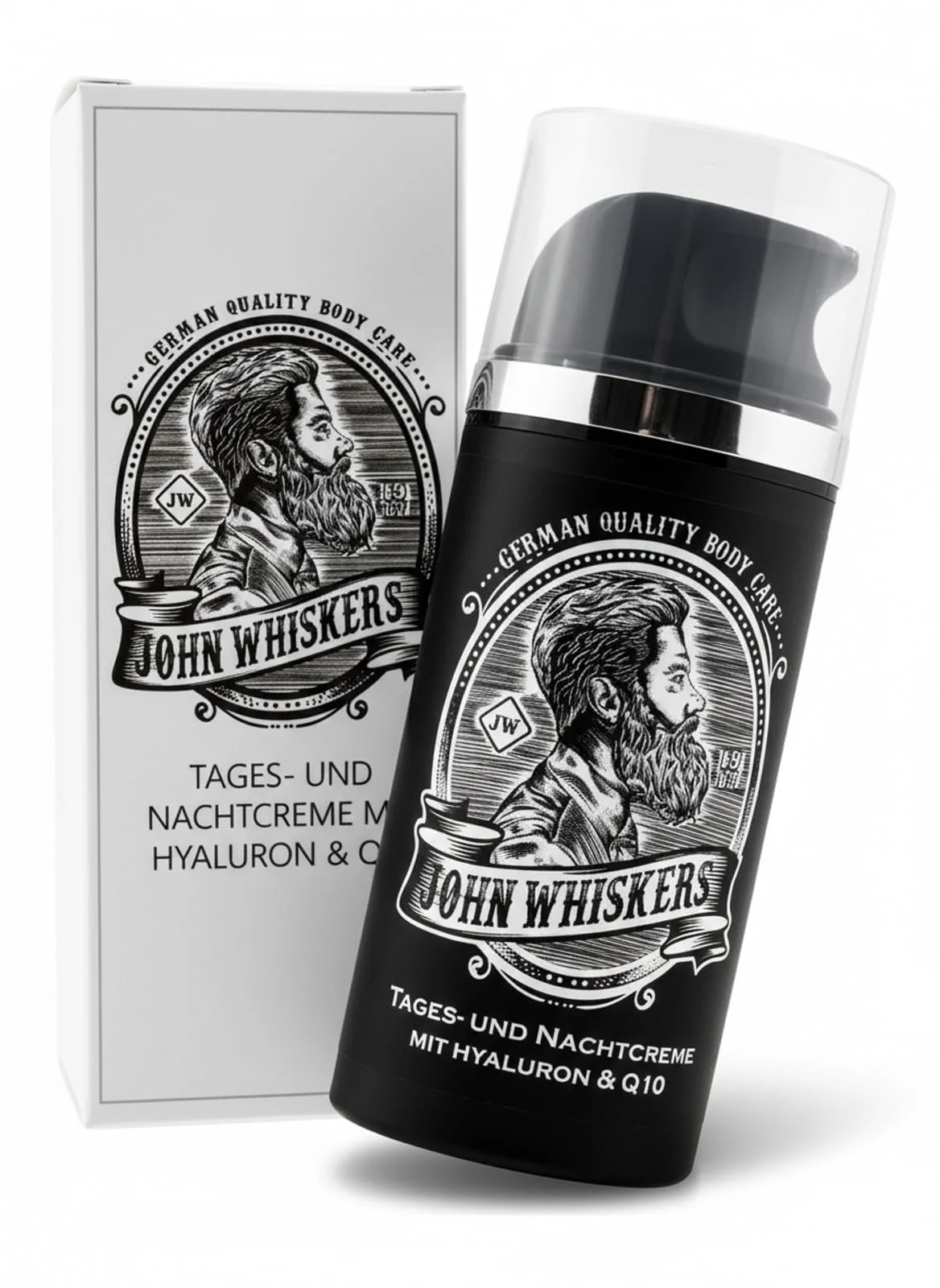 Крем для обличчя John Whiskers Day and Night Cream Hyaluronic and Q10 для чоловіків, фото №1 Крем для обличчя John Whiskers Day and Night Cream Hyaluronic and Q10 для чоловіків, фото №1
