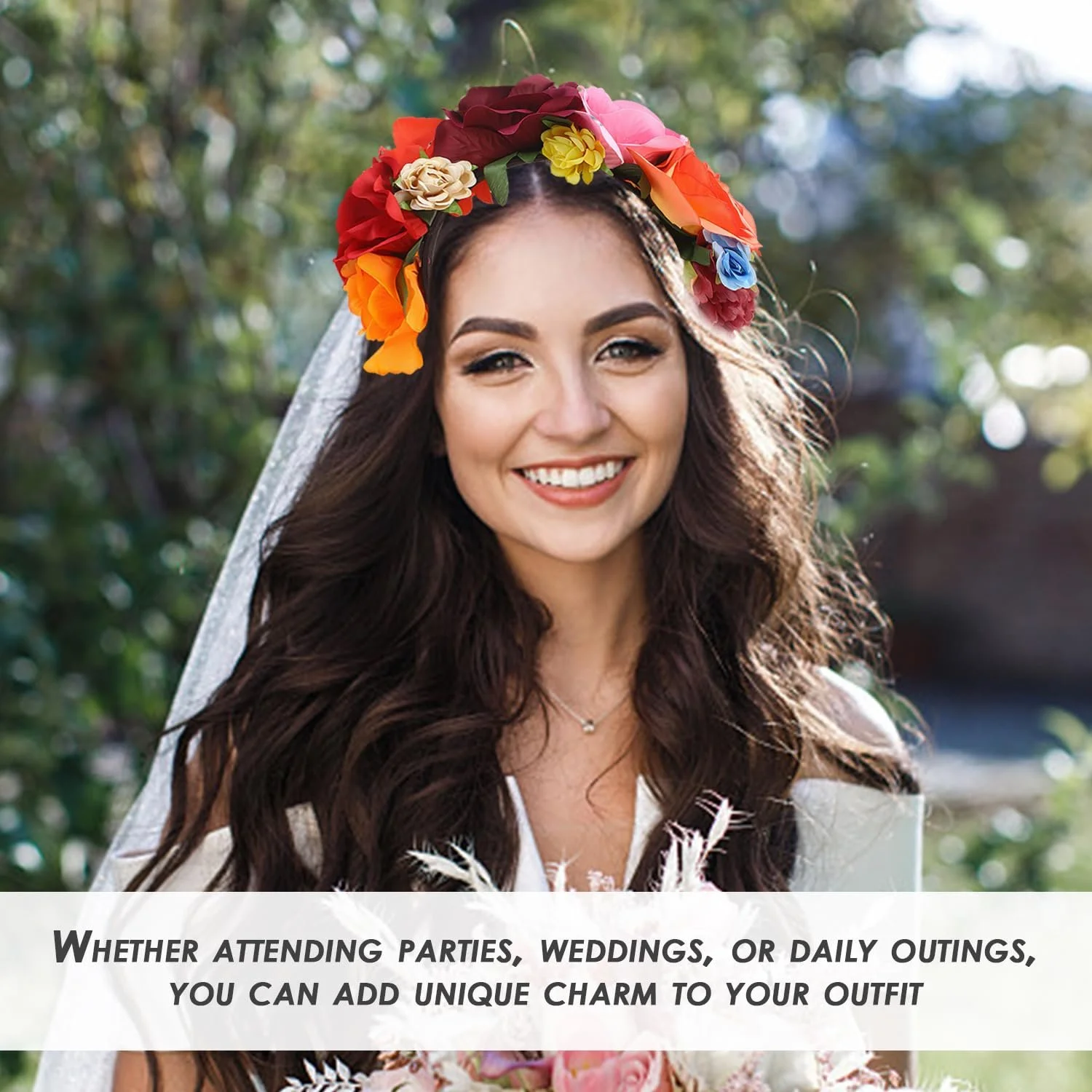 Обруч Цветок Роза, фото №6